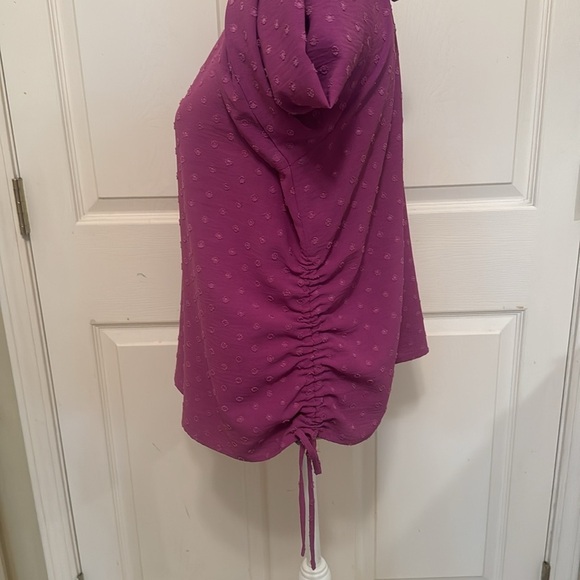 Pink Counterparts Blouse with Bell Sleeves - Size Large - Picture 4 of 9